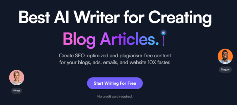 Writesonic meilleur outil d'écriture d'IA