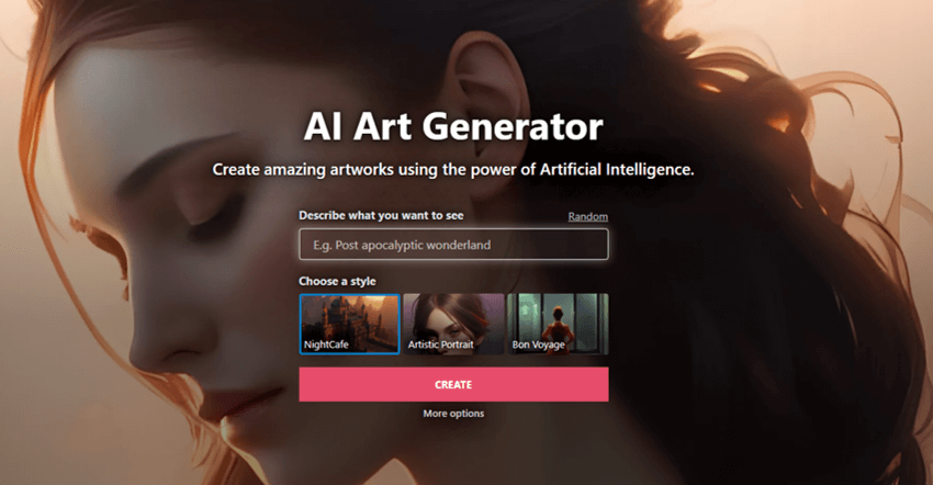 Café Nocturno NightCafe Best AI Art Generator