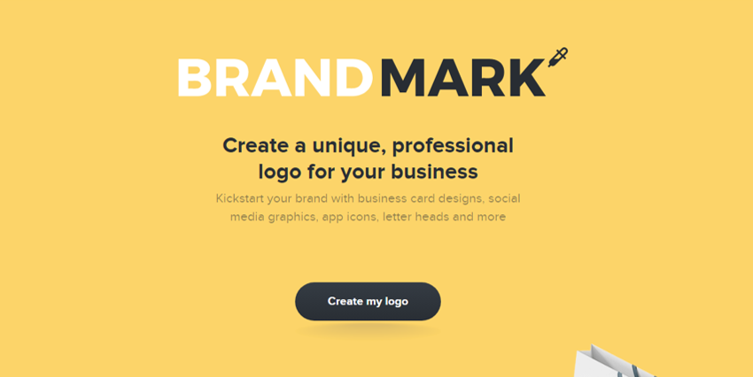 marka işareti Brandmark AI Logo Maker Software