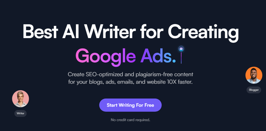 ไรท์โซนิค WriteSonic Free Ad Copy Generator