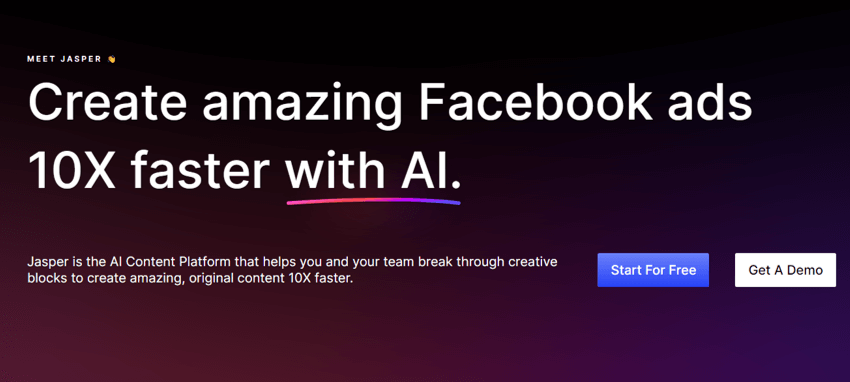 แจสเปอร์ เอ.ไอ Jasper AI One of the Best Ad Copy Generators