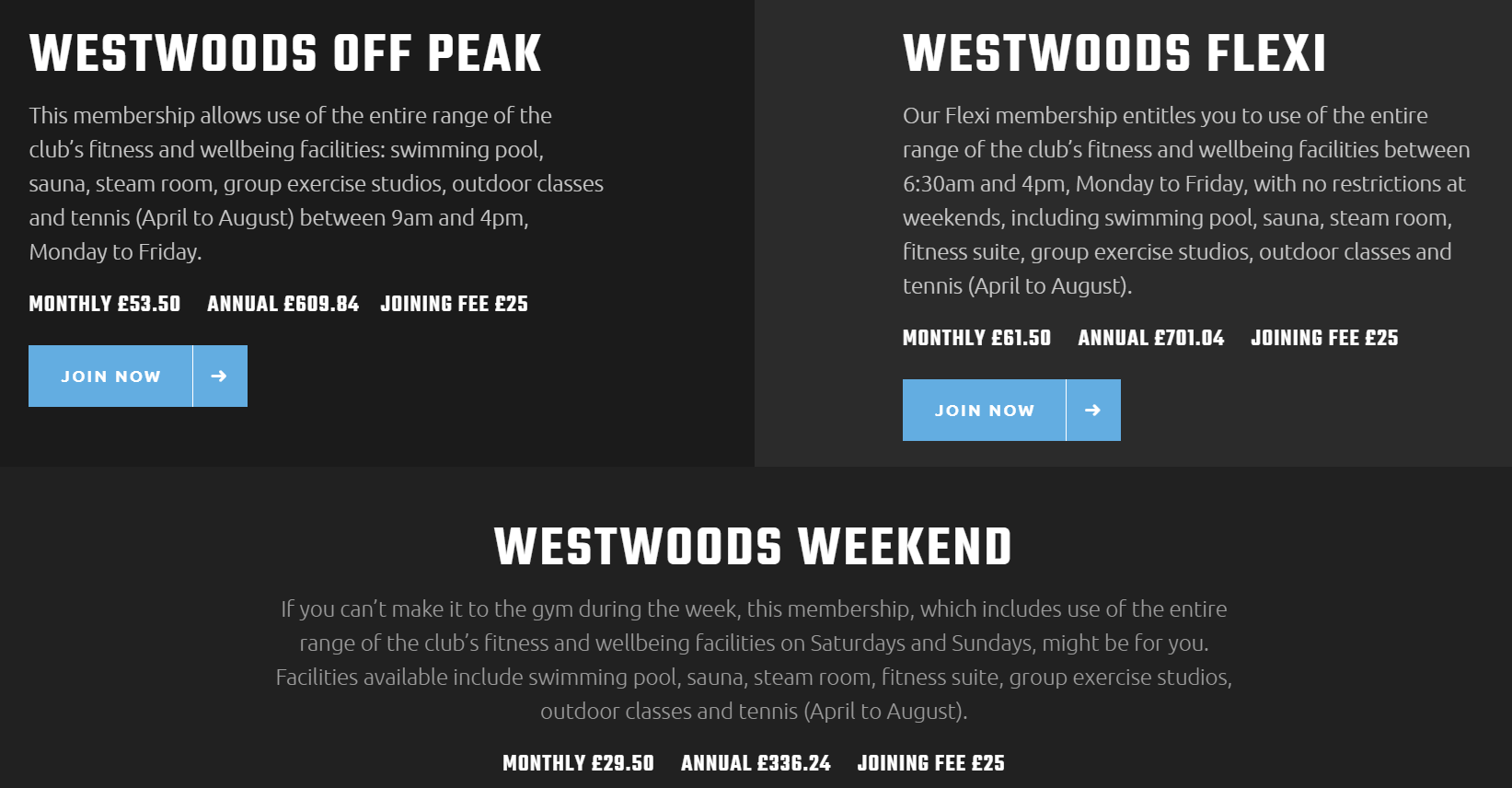 keanggotaan westwoodshealthclub