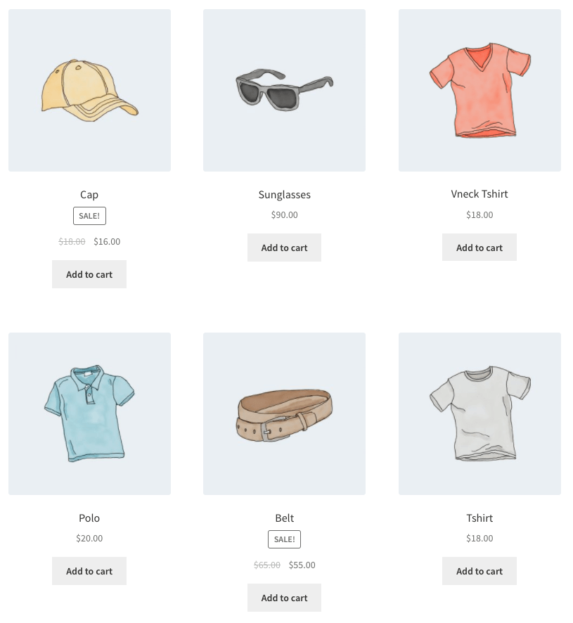 Produkty WooCommerce