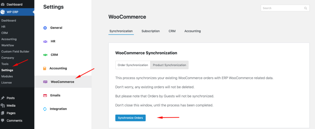 Ustawienia WooCommerce