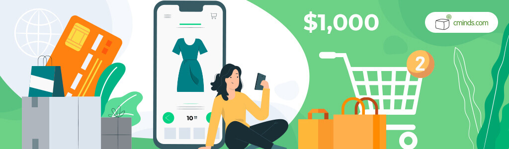 Hanya 1 juta situs eCommerce yang menghasilkan lebih dari $1.000 setahun - Statistik Belanja Online yang Perlu Anda Ketahui (2023)