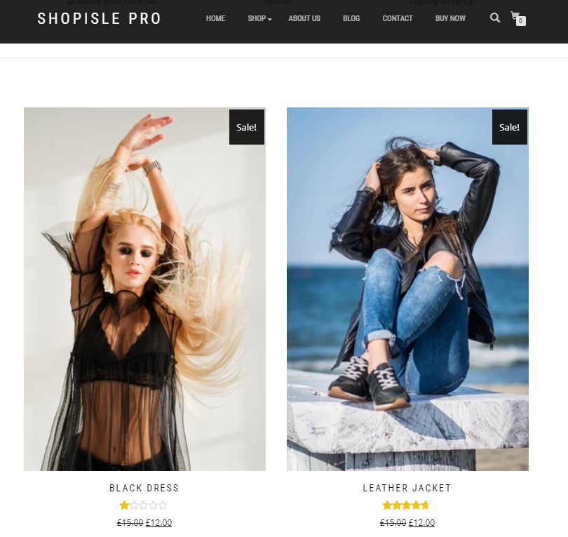 teme woocommerce receptive