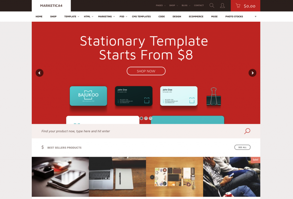 teme woocommerce receptive