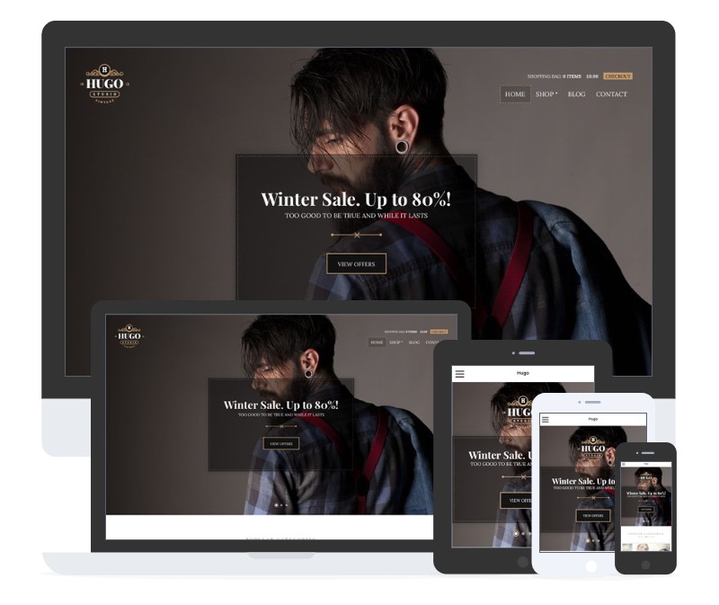 teme woocommerce receptive