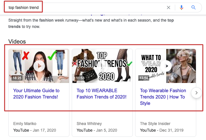 Optimieren Sie Ihre Videos, um Ihre YouTube-Videos bei Google zu platzieren