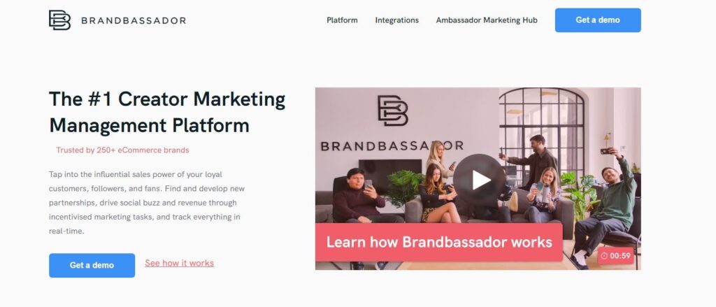 인플루언서 마케팅 플랫폼 BrandBassador