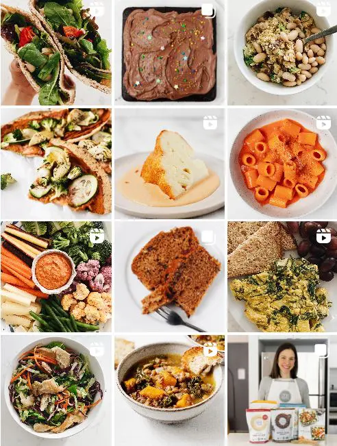 Microinfluencer de Instagram en el feed