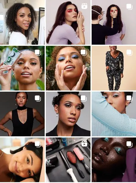 feed de Instagram de microinfluencers