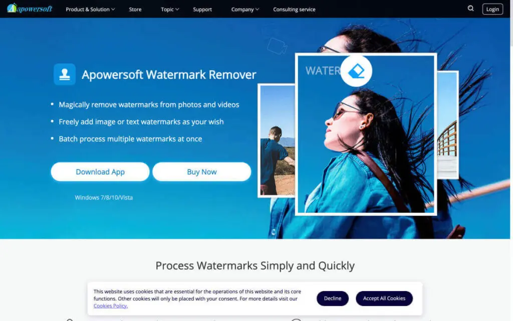 So entfernen Sie das Tiktok-Wasserzeichen: Apowersoft
