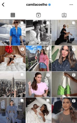 Camila: Lifestyle Influencer pe Instagram