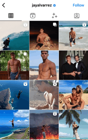 Influencer masculin al stilului de viață Instagram: Jay Alvarrez