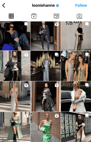 Influentatoare a stilului de viață feminin: Leonie Hanne