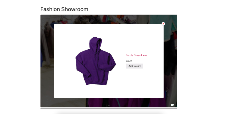 Interfejs produktu WooCommerce — WPVR