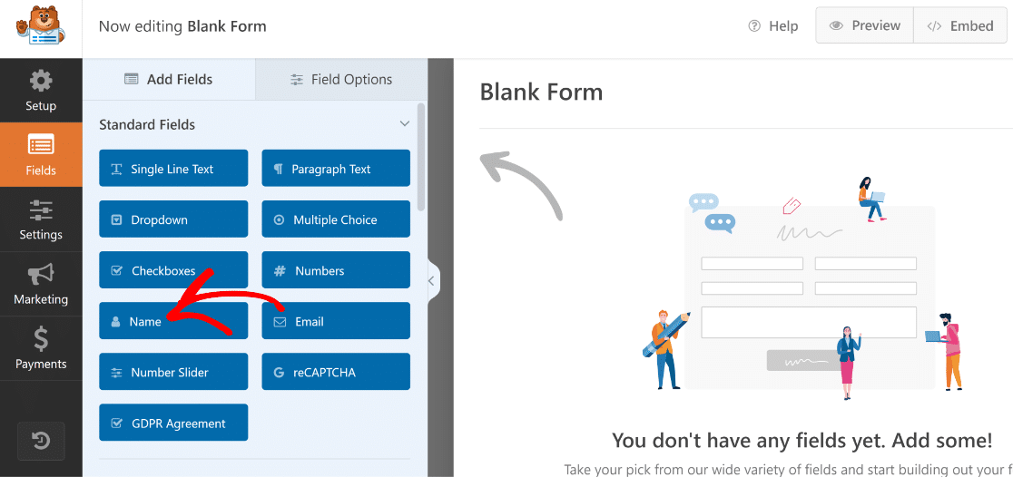 Adding Fields