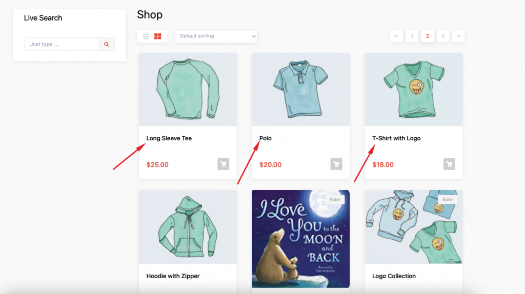 Shop-Seite