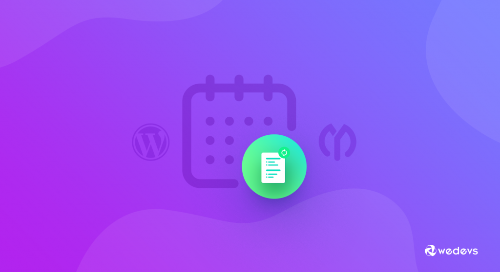 ilustracja na temat modułu Recurring Tasks w WP Project Manager – najlepszych wtyczek wordpress dla blogów