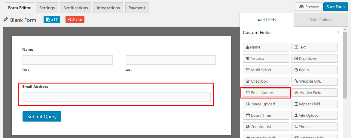 weForms Pembuat Formulir WordPress