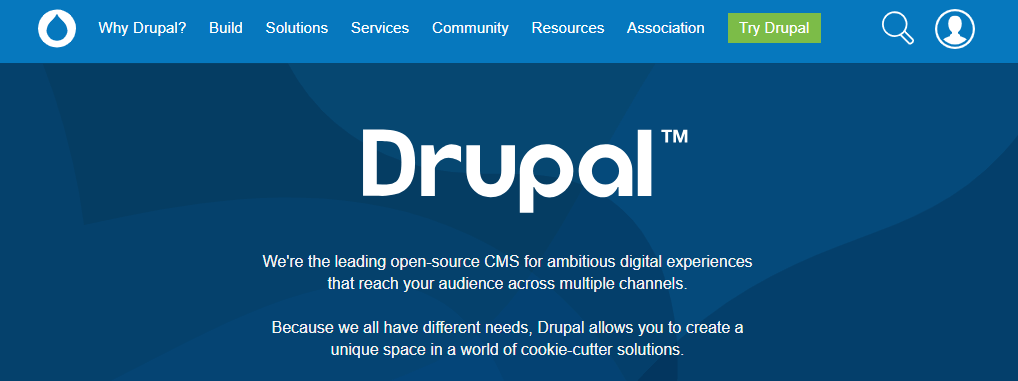 Drupal CMS - лучшая CMS платформа