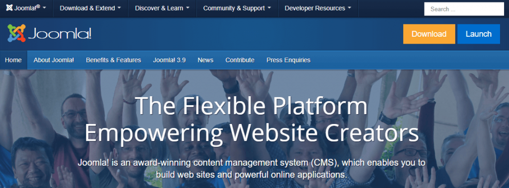 Joomla CMS - лучшая CMS платформа
