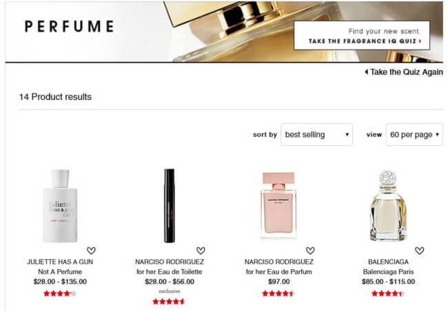 น้ำหอมที่แนะนำจาก Sephora จากผลการทดสอบ