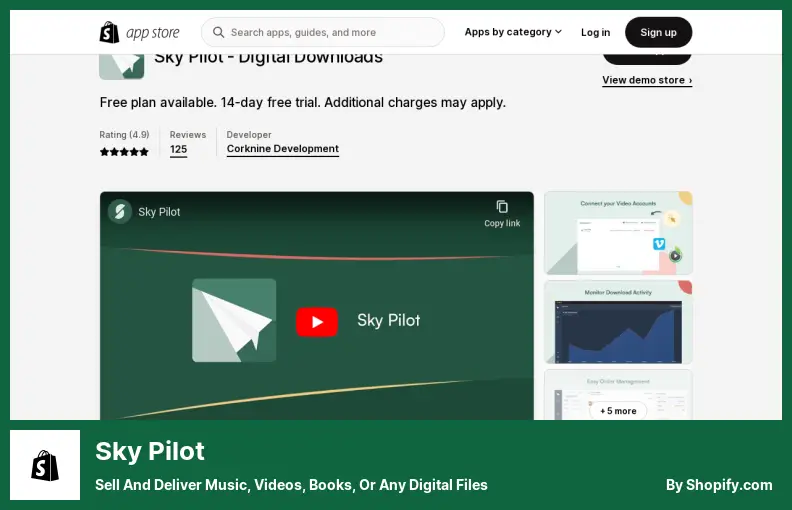 Sky Pilot - Jual dan Kirim Musik, Video, Buku, atau File Digital Apa Pun