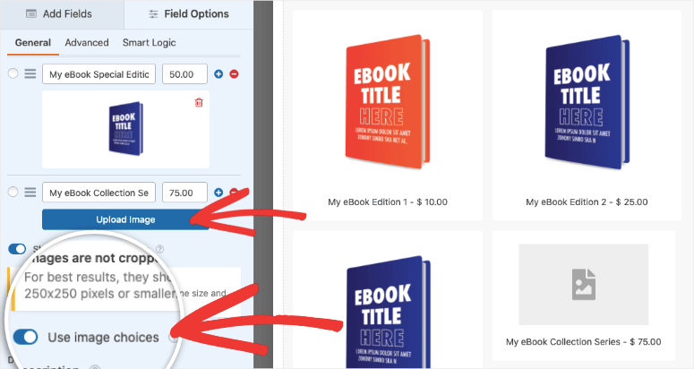 wpforms içindeki ürünlere resim ekleme - IsItWP - Ücretsiz WordPress Tema Dedektörü add images to products in wpforms