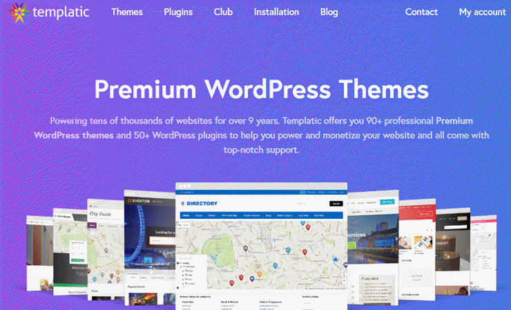 templatic - IsItWP - Ücretsiz WordPress Tema Bulucu templatic