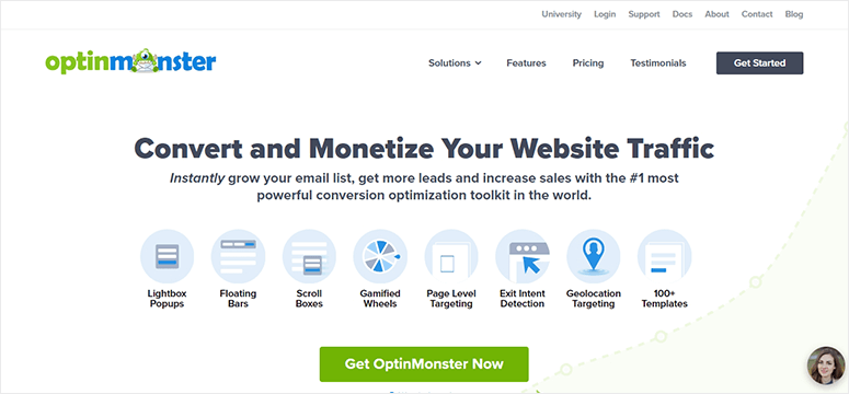 OptinMonster - IsItWP - Ücretsiz WordPress Tema Bulucu OptinMonster