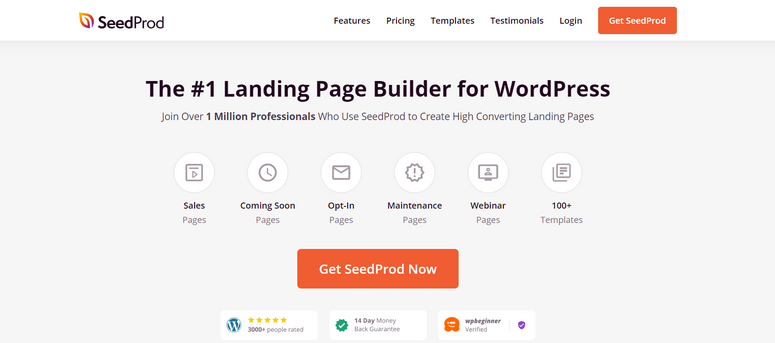 SeedProd - IsItWP - Ücretsiz WordPress Tema Bulucu SeedProd