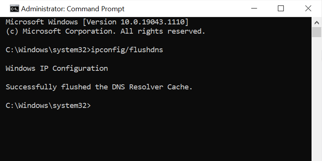 DNS_PROBE_FINISHED_NXDOMAIN Hatası Nasıl Düzeltilir? 4 flushdns for windows users
