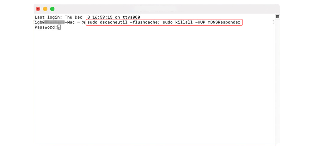 DNS_PROBE_FINISHED_NXDOMAIN Hatası Nasıl Düzeltilir? 5 flushdns for mac users