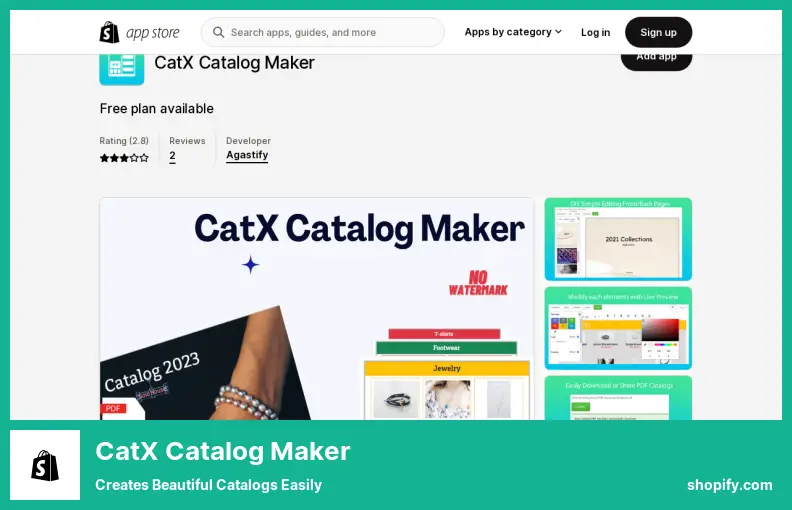 CatX Catalog Maker - Kolayca Güzel Kataloglar Oluşturur
