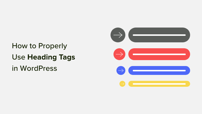 Cómo usar correctamente las etiquetas de encabezado en WordPress (Explicación H1-H6) How to Properly Use Heading Tags in WordPress (H1-H6 Explained)