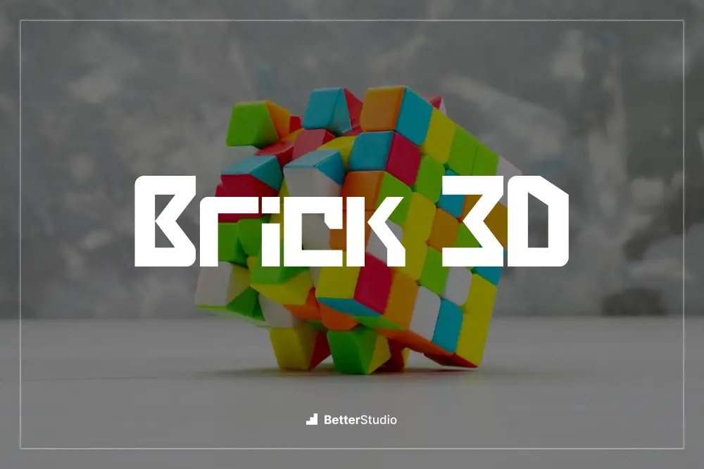 砖 3D -