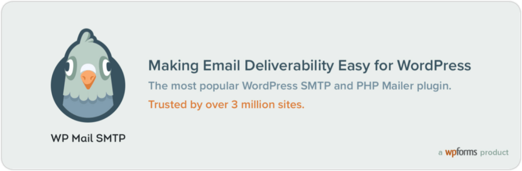 แบนเนอร์ wp mail smtp
