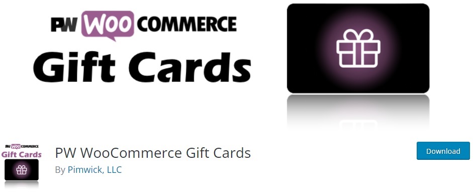 بطاقات pw woocommerce الإضافية لبطاقات الهدايا