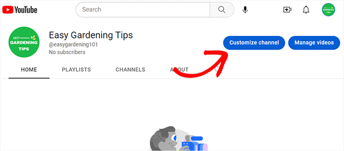 Dostosuj kanał YouTube Customize YouTube channel