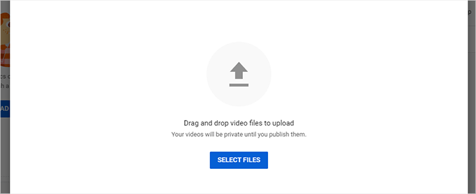 Wybierz pliki wideo, które chcesz przesłać Select video files you want to upload