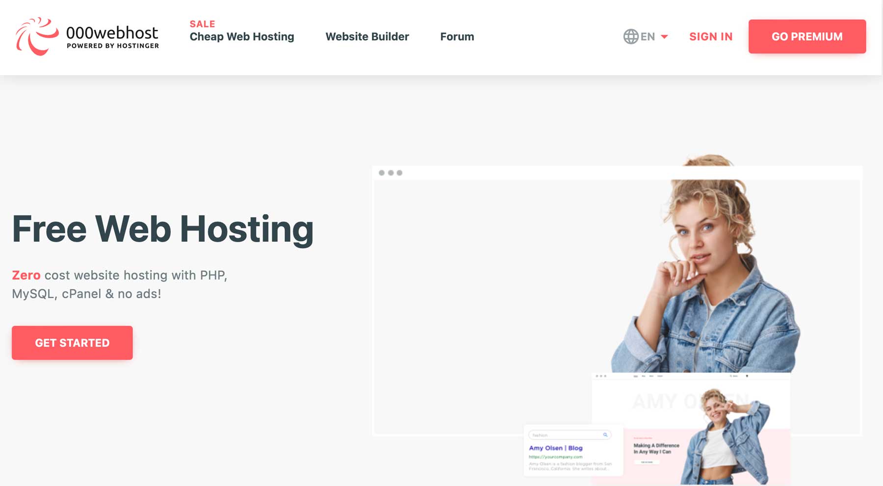 000webhost 免費 WordPress 託管