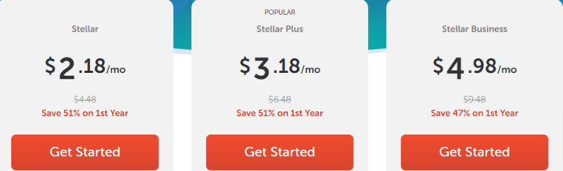 precio de alojamiento compartido namecheap