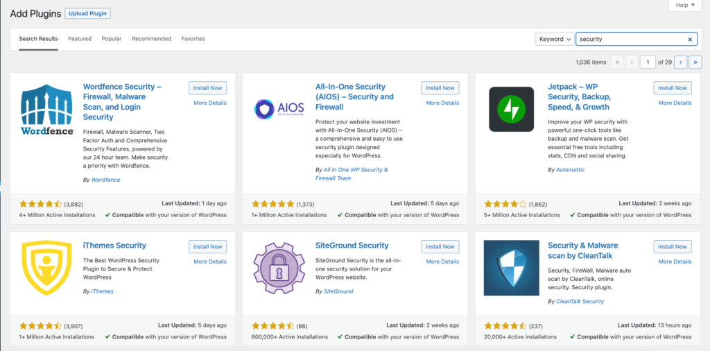 WooCommerce Security プラグインのスクリーンショット