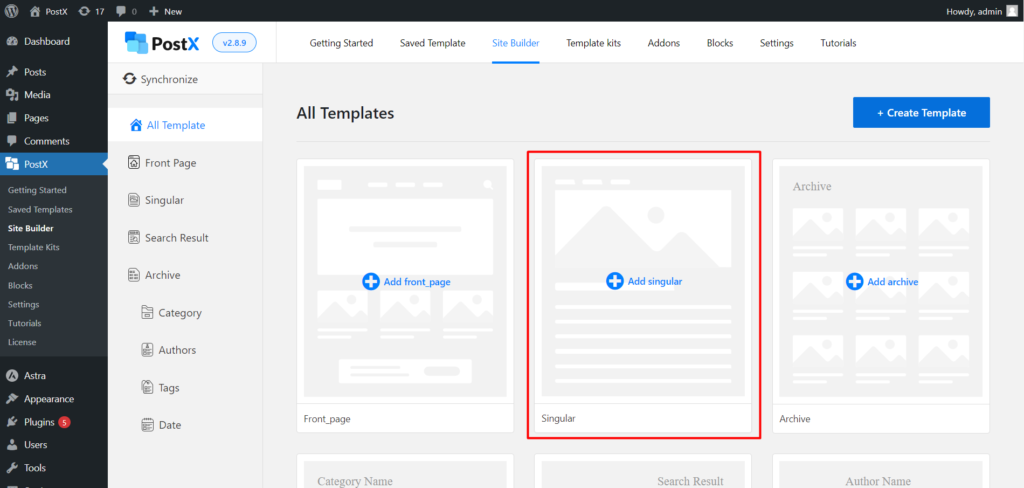 Cómo mostrar videos de WordPress como imagen destacada con PostX 5 Creating Single Post Template
