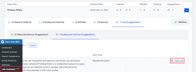 link-assistant-add-link Link assistant add link