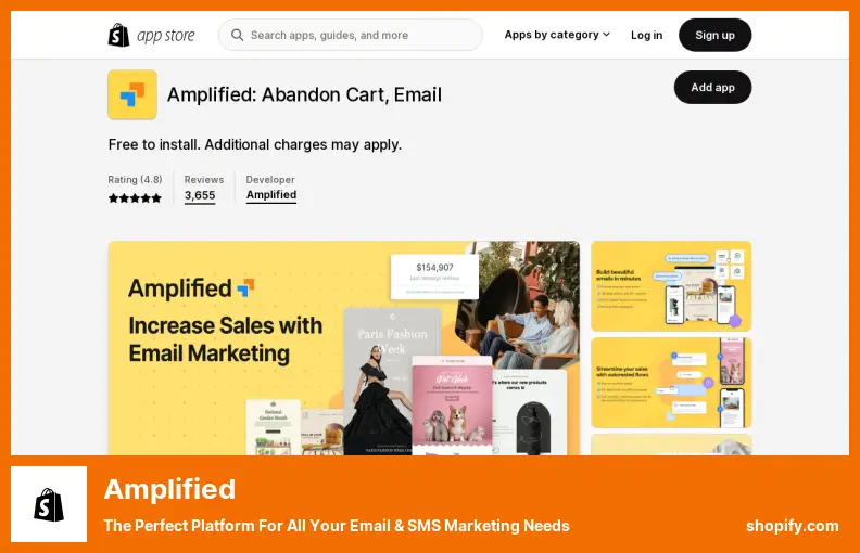 Amplified - แพลตฟอร์มที่สมบูรณ์แบบสำหรับทุกความต้องการด้านการตลาดผ่านอีเมลและ SMS