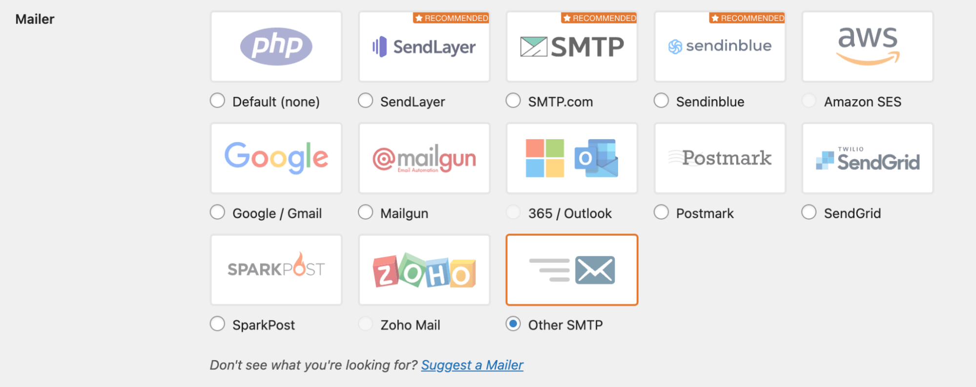 Mailtrap Inne SMTP