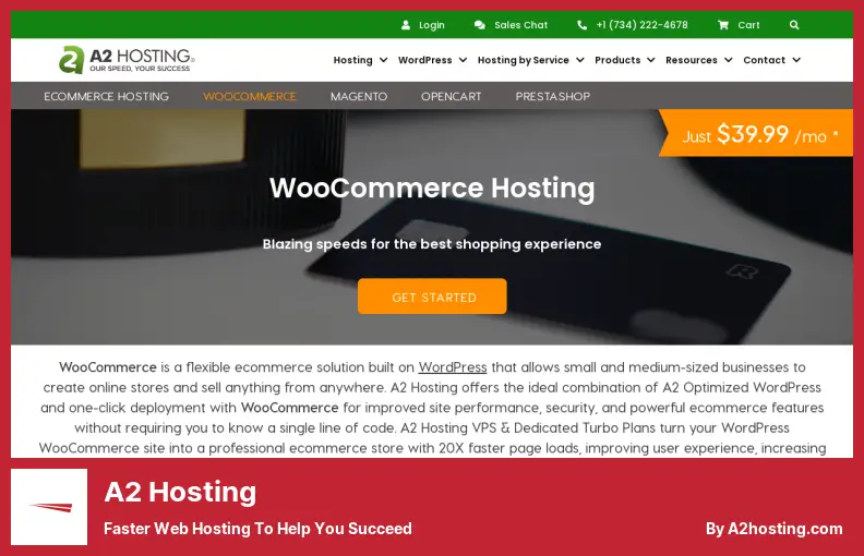 A2 Hosting - 성공을 돕는 더 빠른 웹 호스팅